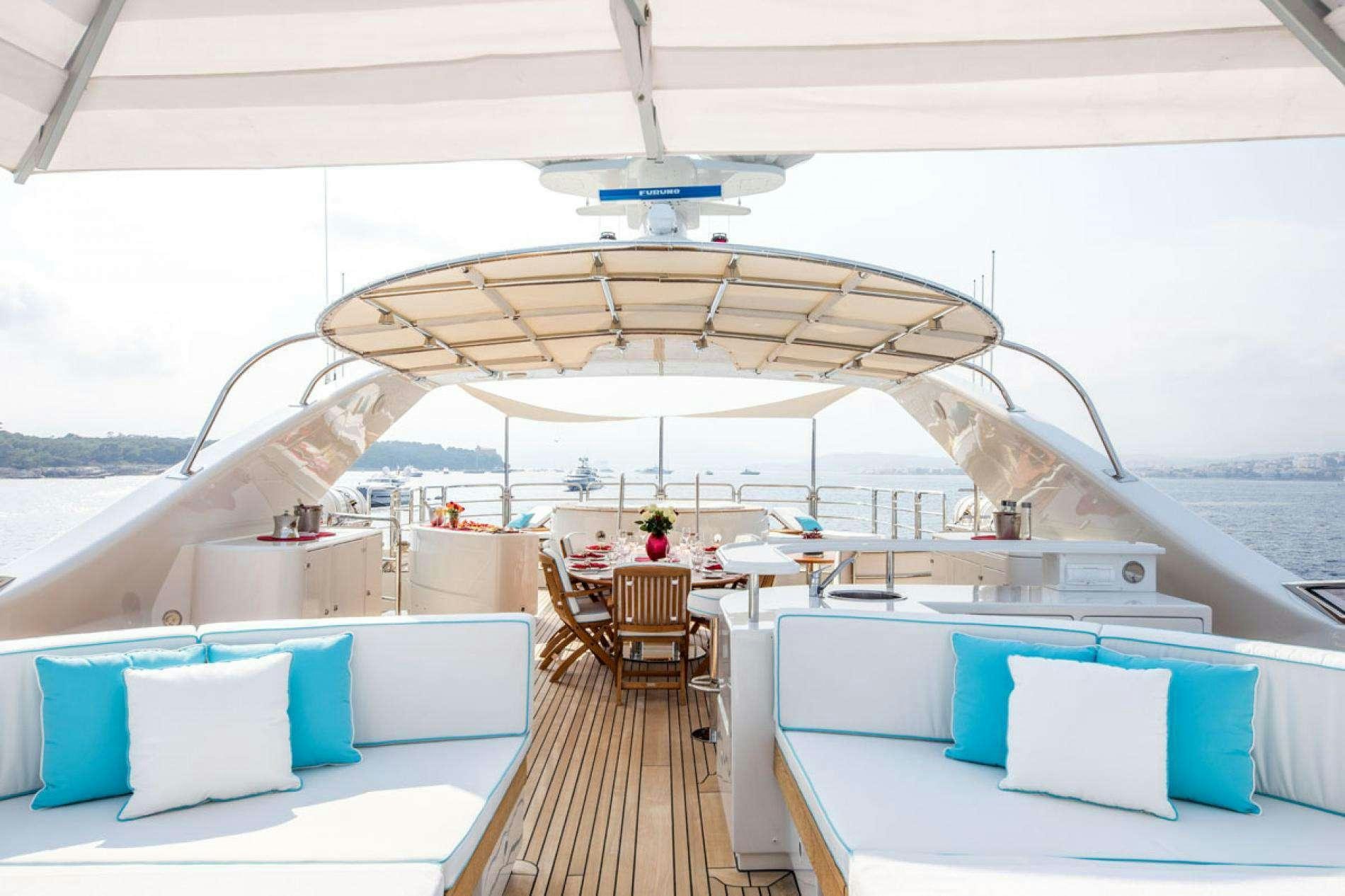a boat on the water aboard ARTHUR'S WAY Yacht for Charter