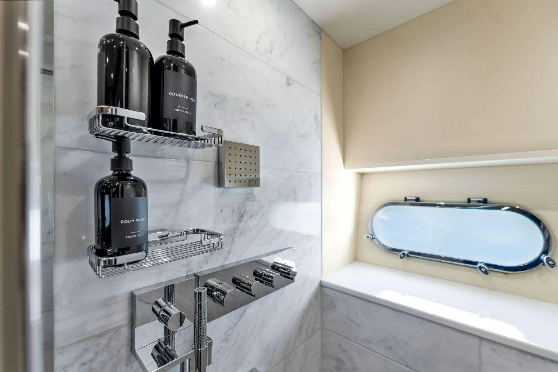 a machine in a room aboard RMM JOB Yacht for Charter