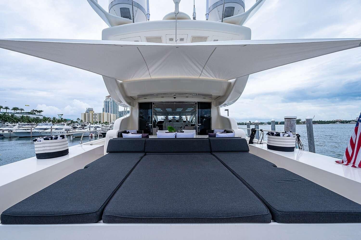 a boat on a body of water aboard CASSINELLA Yacht for Charter