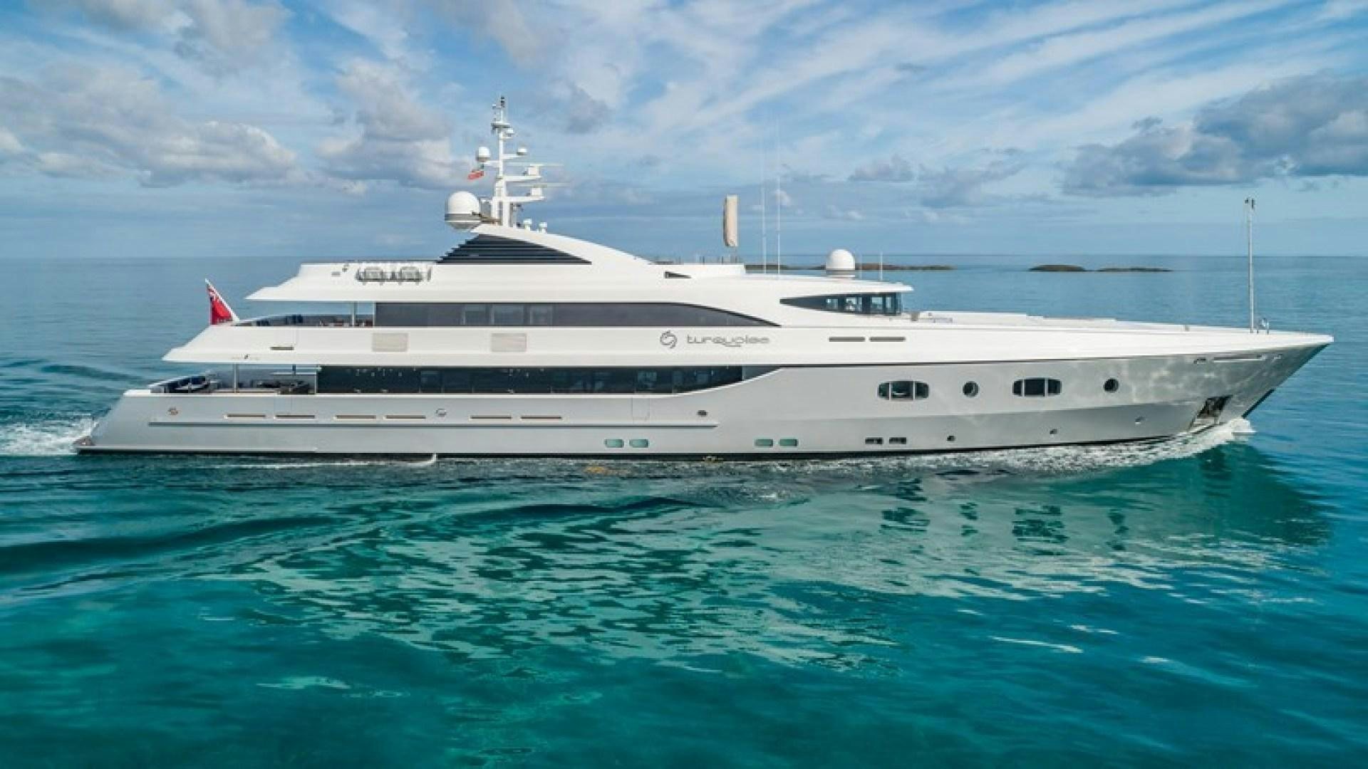 a large white ship in the water aboard HOLDIN' MY OWN Yacht for Sale