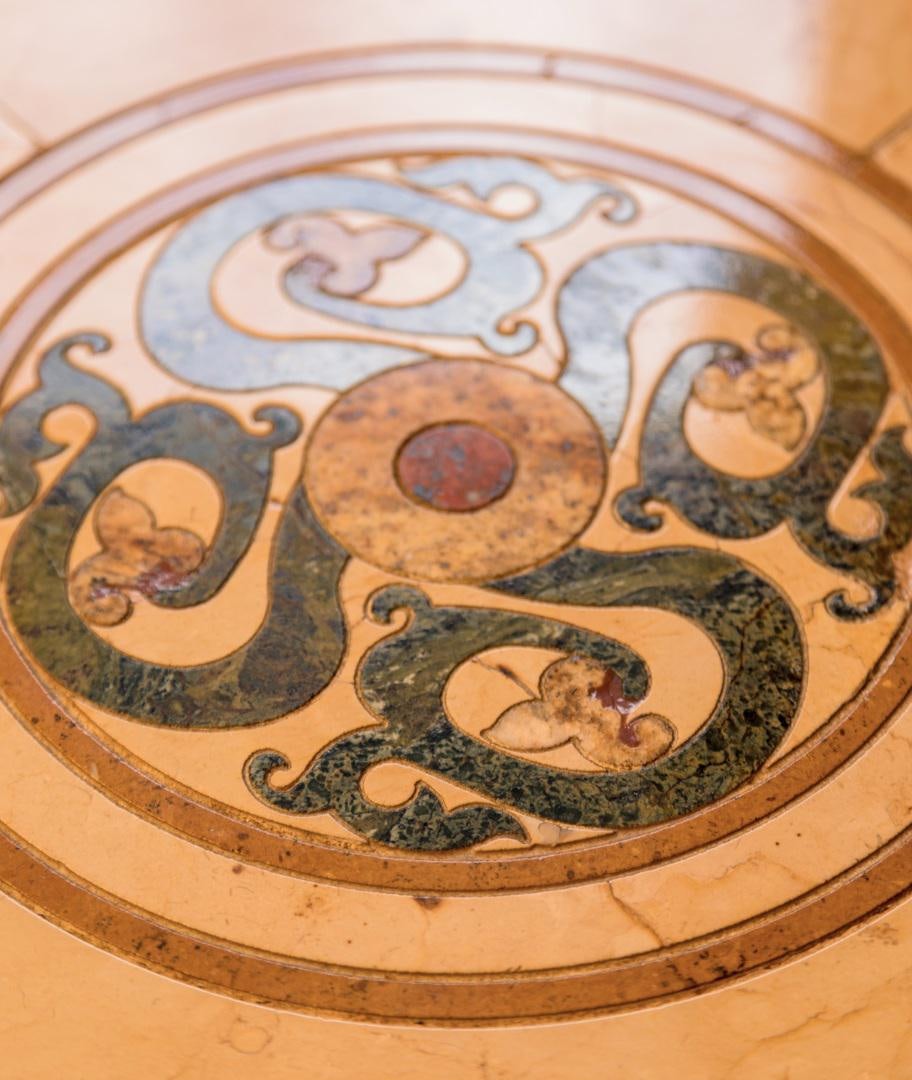 a close up of a blue and pink object aboard AMARULA SUN Yacht for Sale