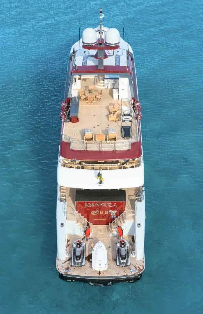 a ship on the water aboard AMARULA SUN Yacht for Sale
