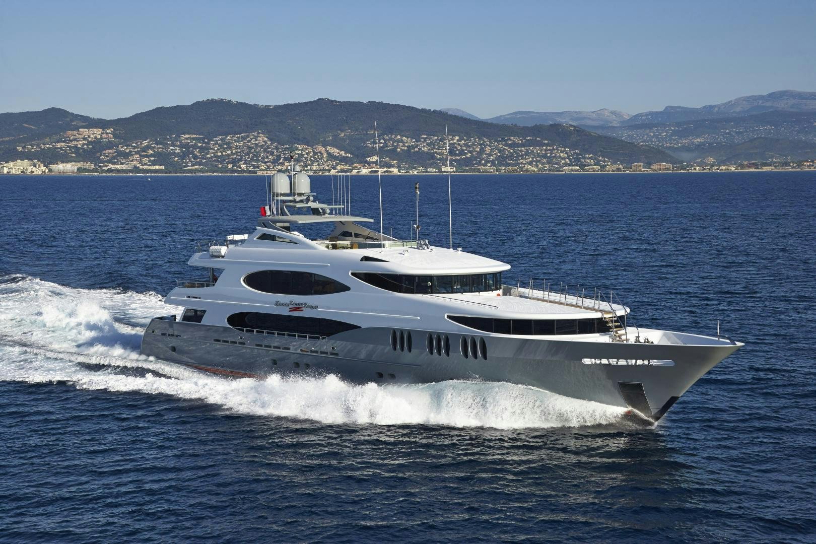 a boat on the water aboard ZOOM ZOOM ZOOM Yacht for Sale