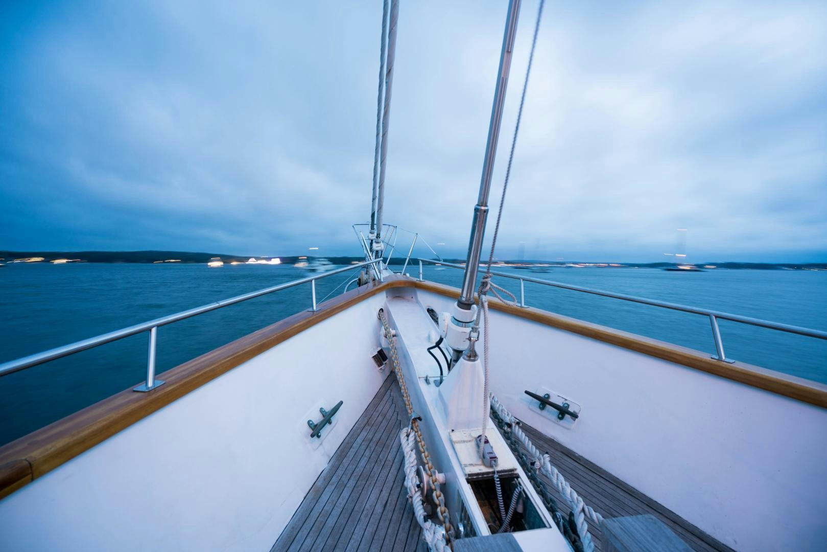a boat on the water aboard ARABELLA II Yacht for Sale