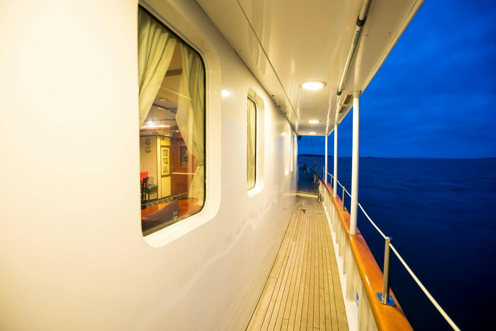 a boat on the water aboard ARABELLA II Yacht for Sale