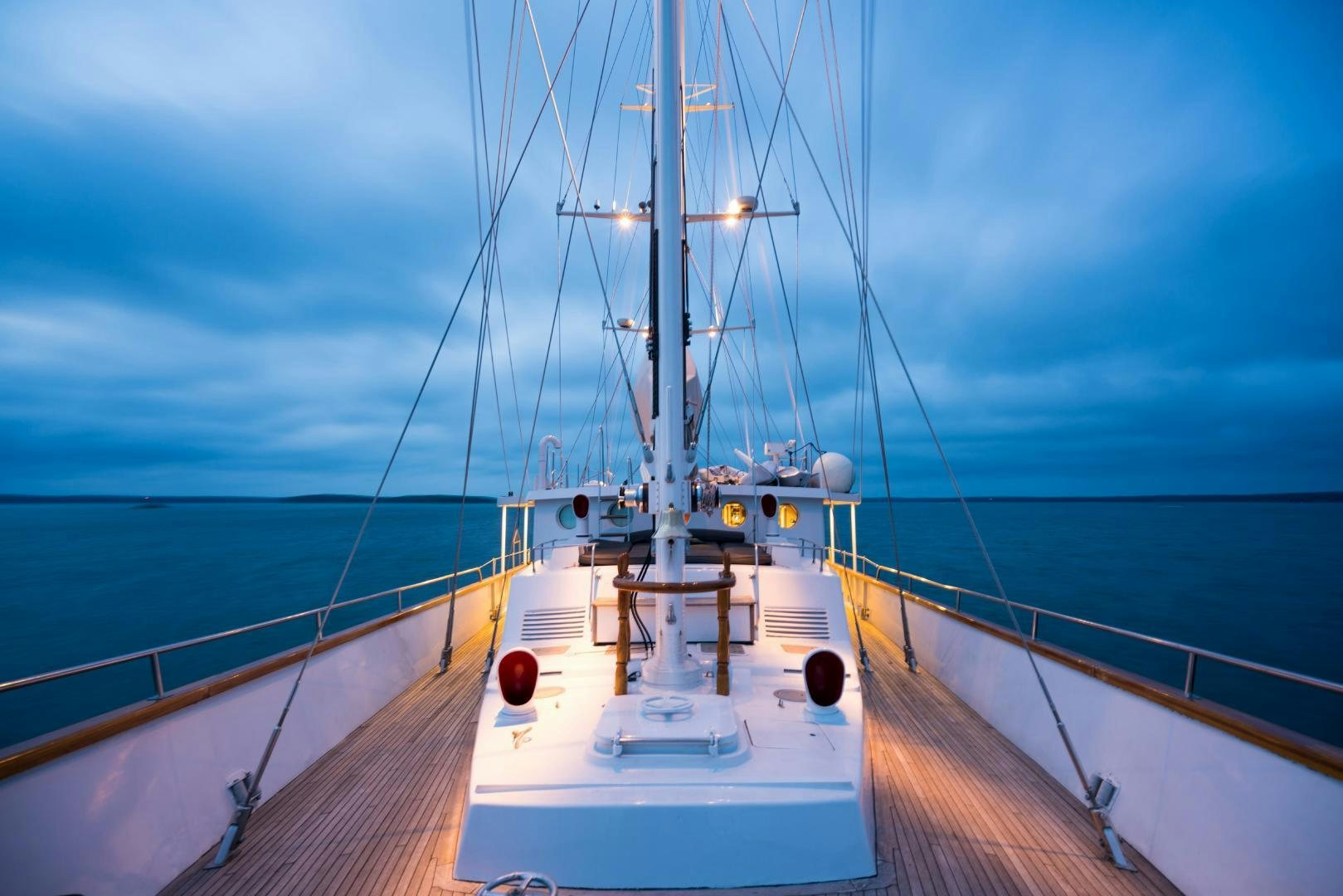a boat on the water aboard ARABELLA II Yacht for Sale