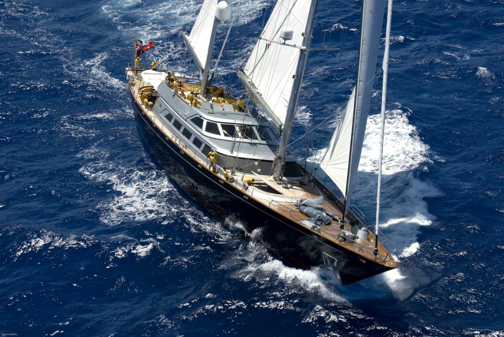 a boat on the water aboard ANDROMEDA LA DEA Yacht for Sale