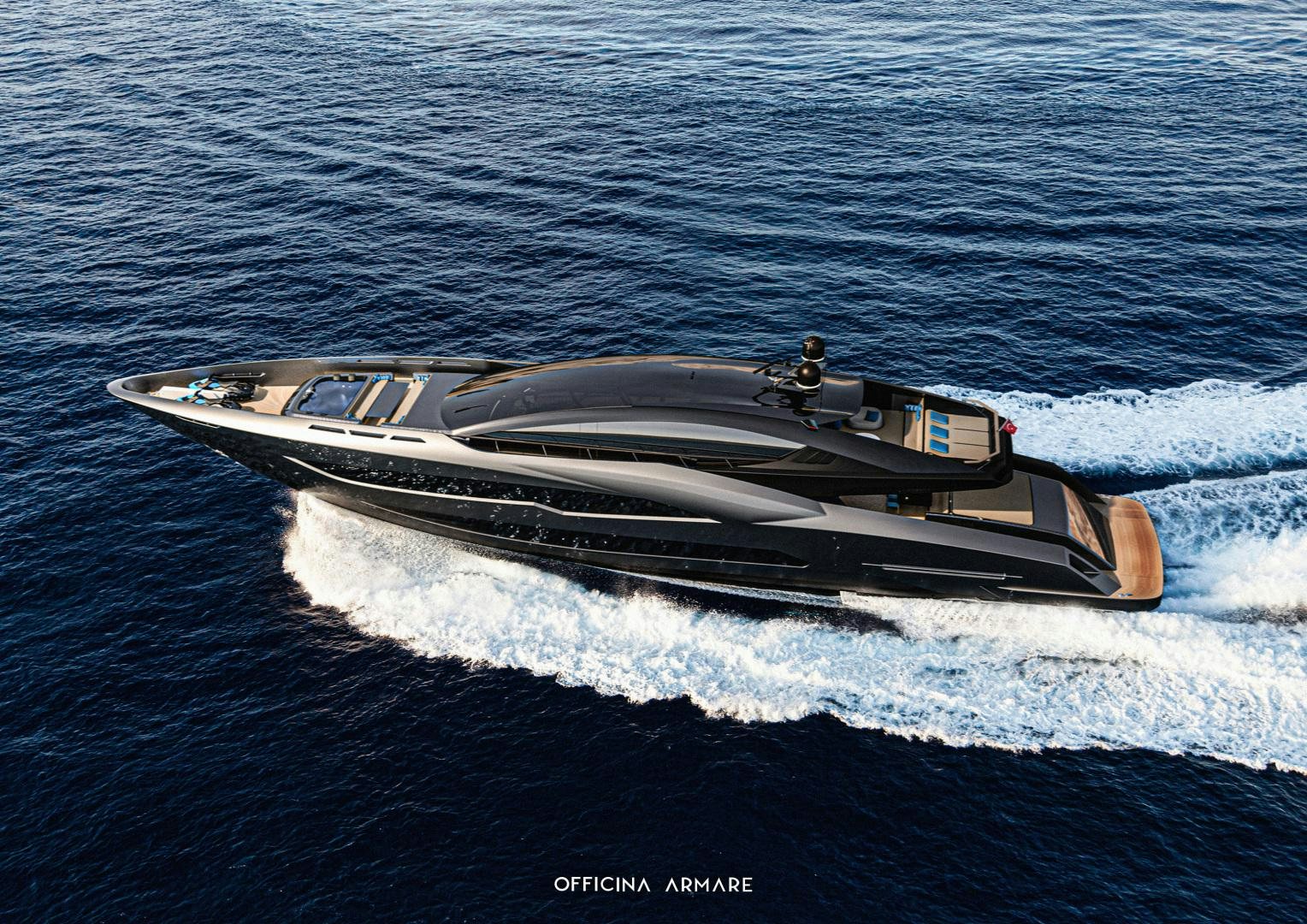 a boat on the water aboard BADGAL Yacht for Sale