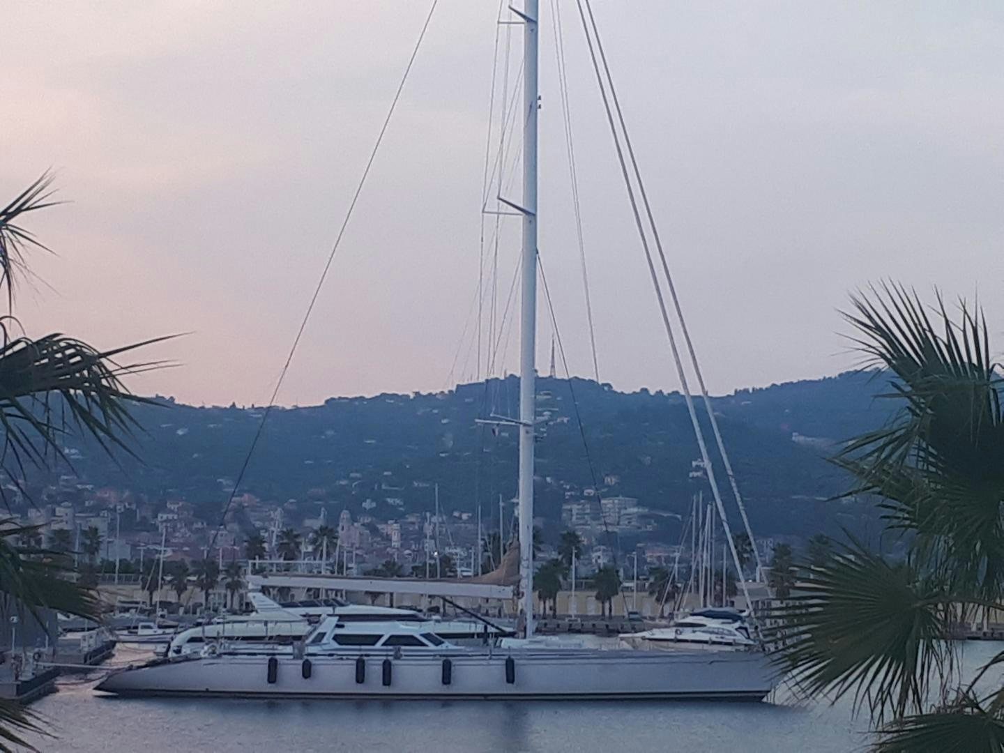 a sailboat in the water aboard LATITUDE Yacht for Sale