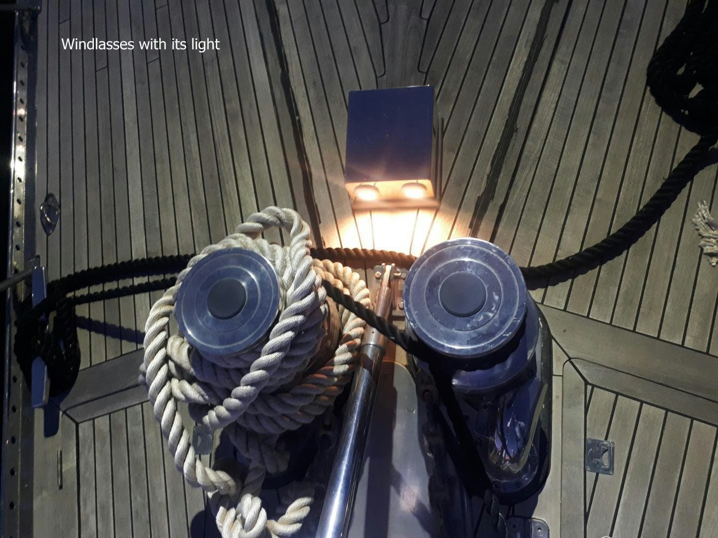 a person in a costume aboard LATITUDE Yacht for Sale