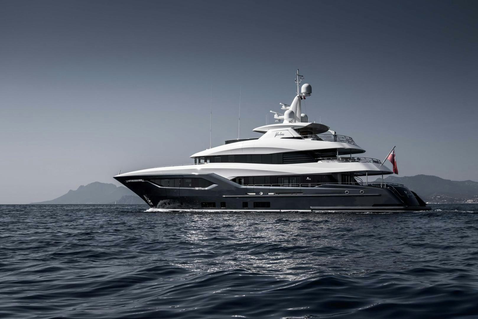 a boat in the water aboard VIATORIS Yacht for Sale