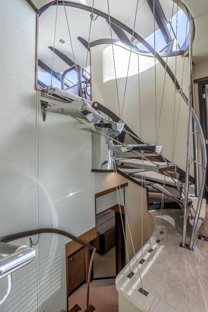 a large metal object with a large mirror aboard FUGITIVE *NAME RESERVED* Yacht for Sale