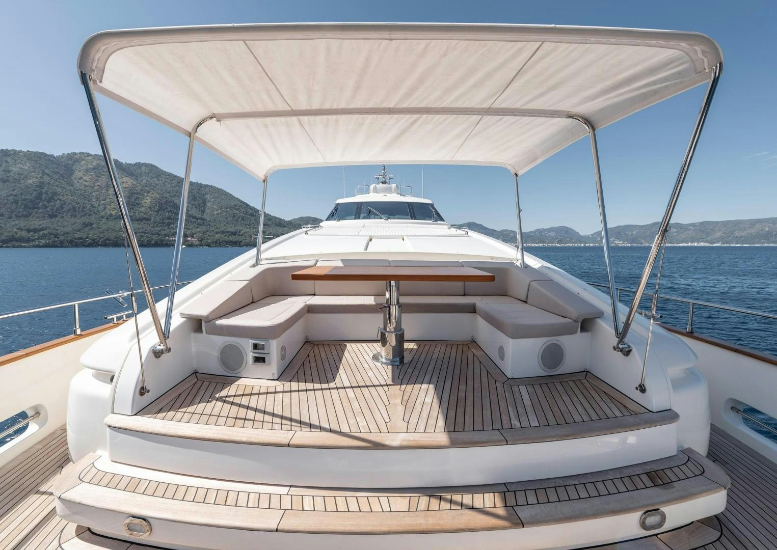 a boat on a boat aboard ARGENTO Yacht for Sale