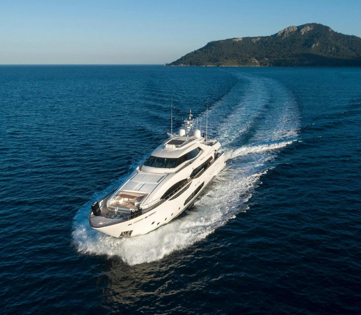 a boat on the water aboard ARGENTO Yacht for Sale