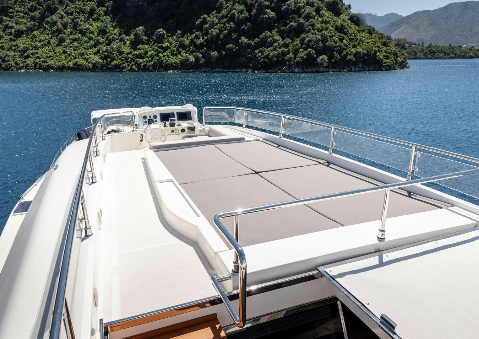 a boat on the water aboard ARGENTO Yacht for Sale