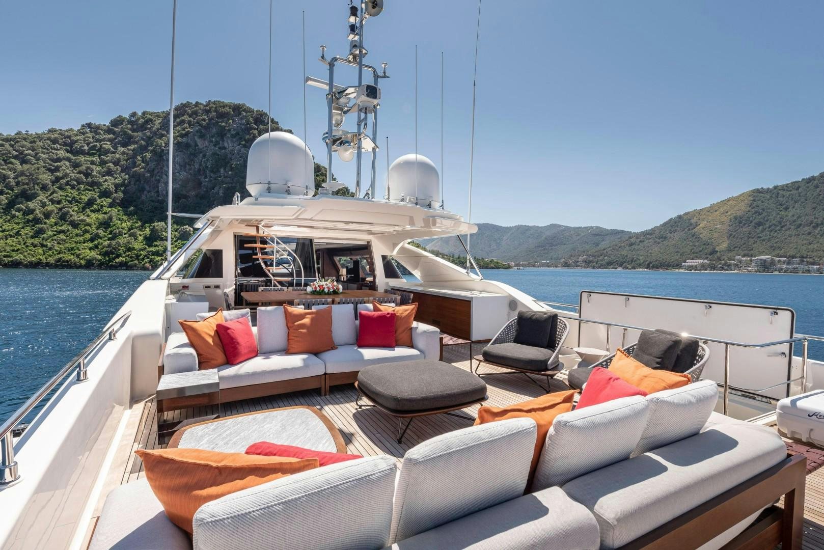 a boat on the water aboard ARGENTO Yacht for Sale