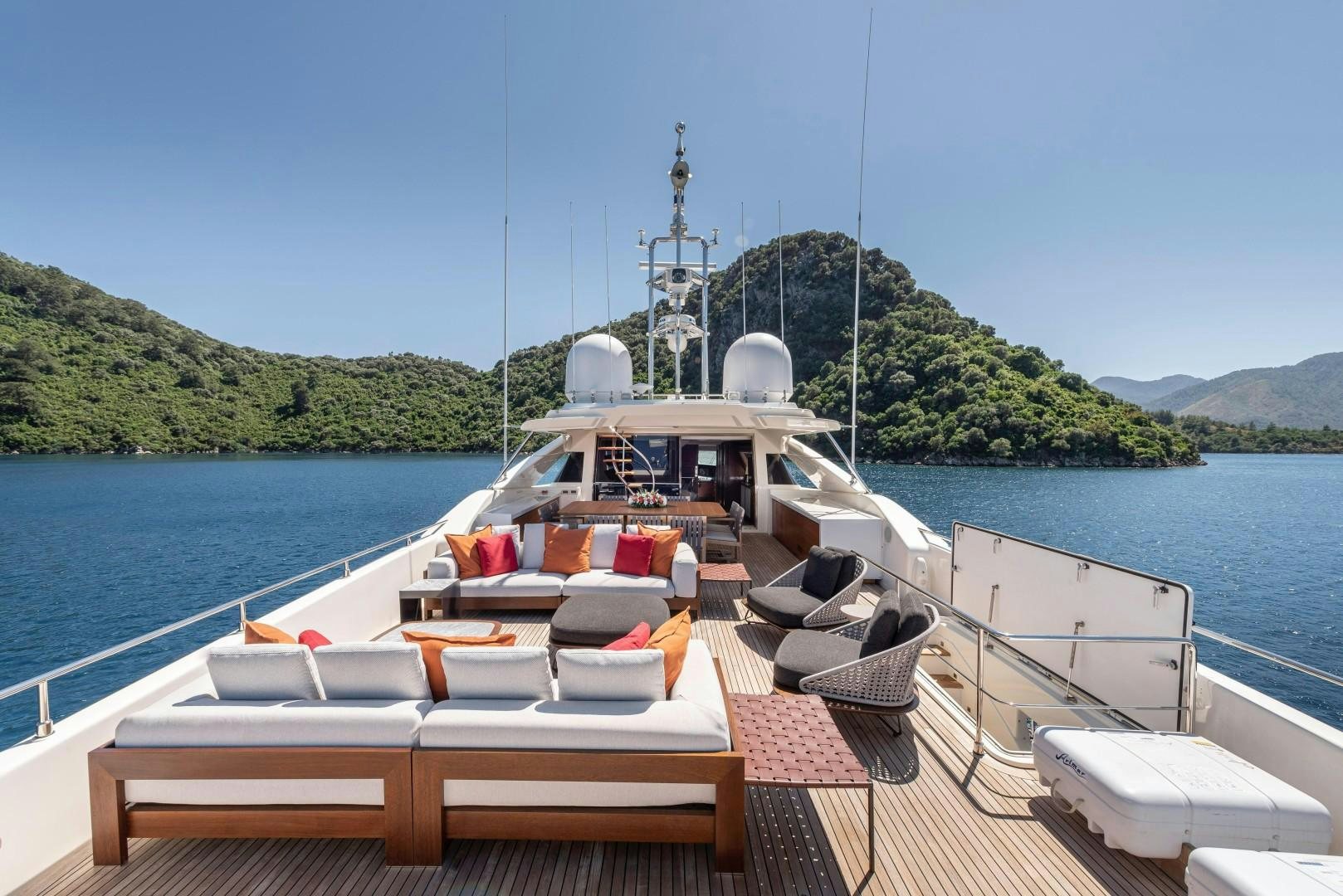 a boat on the water aboard ARGENTO Yacht for Sale
