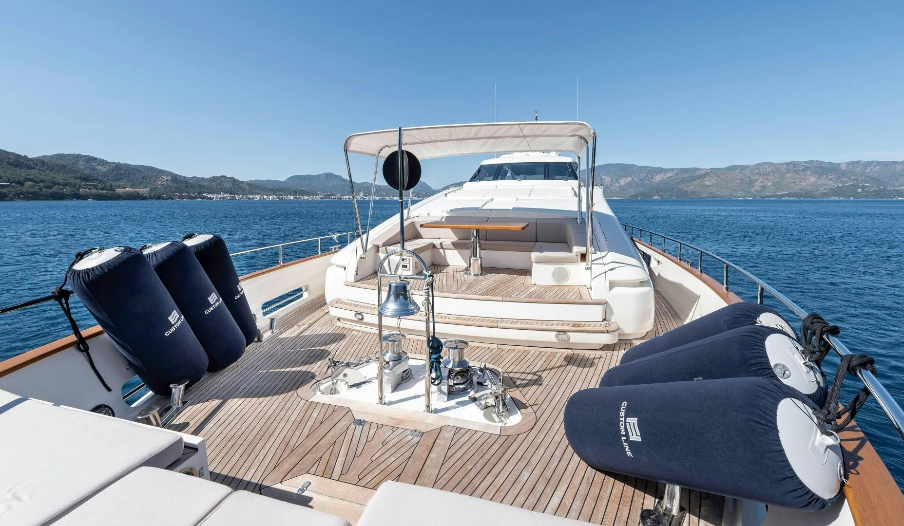 a boat on a boat aboard ARGENTO Yacht for Sale
