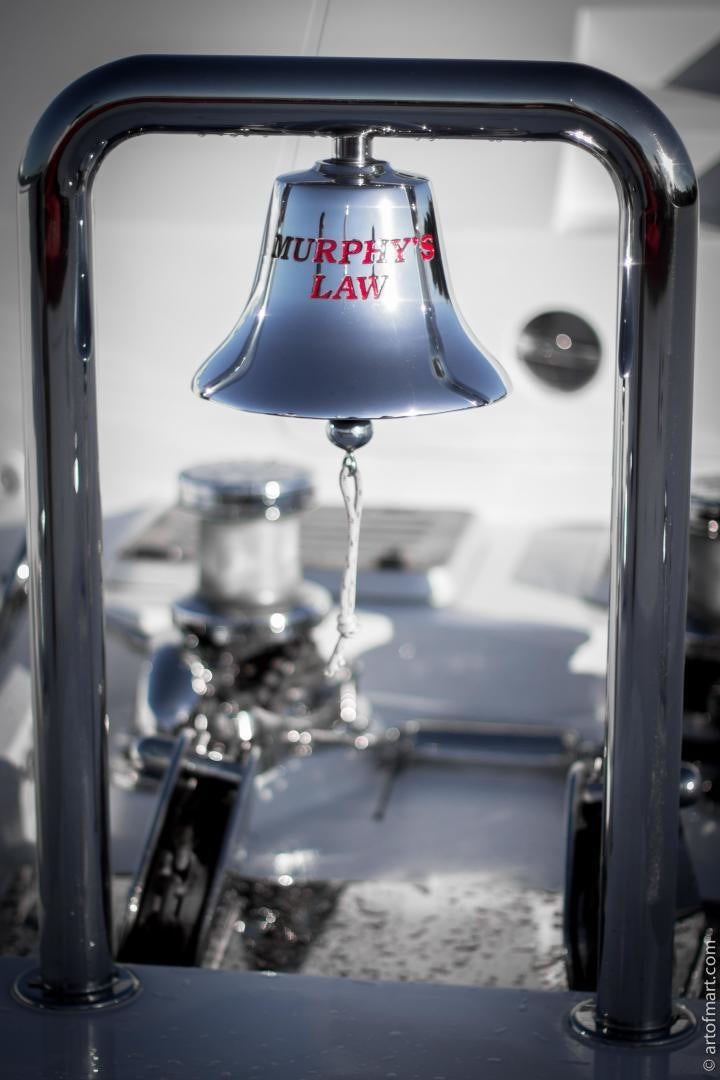 a close-up of a machine aboard MURPHY'S LAW Yacht for Sale