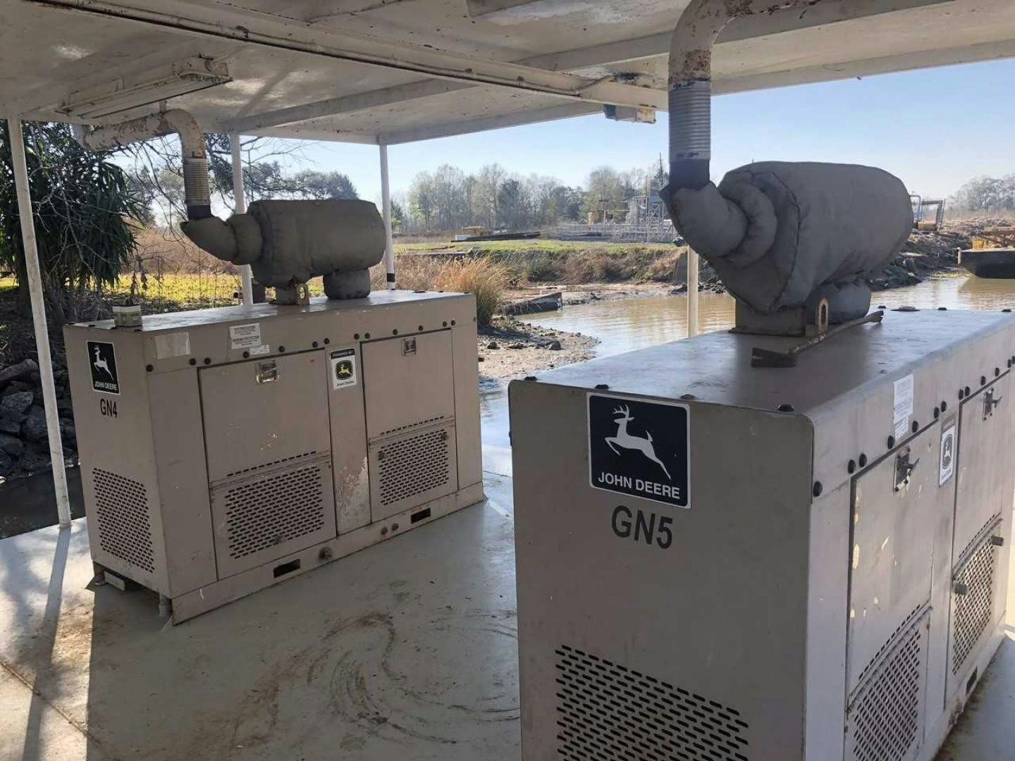 a large machine with a large pipe aboard LAKEHOUSE Yacht for Sale