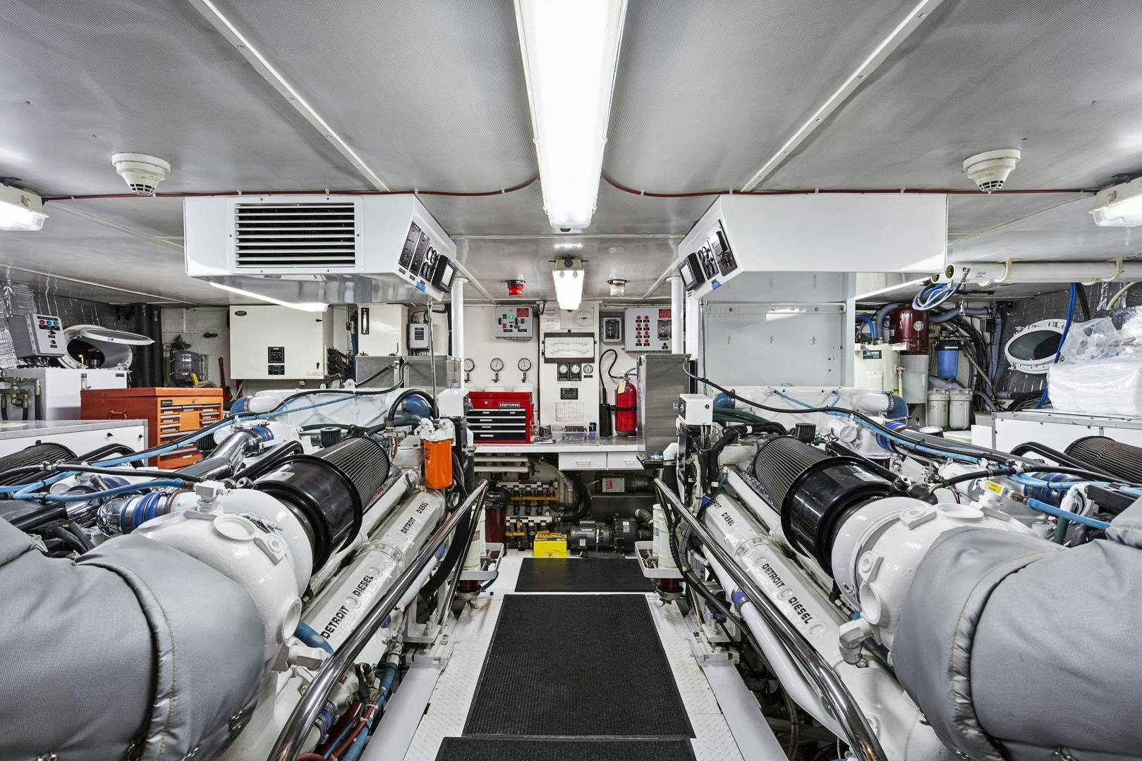 inside of a vehicle aboard ISABELLA Yacht for Sale