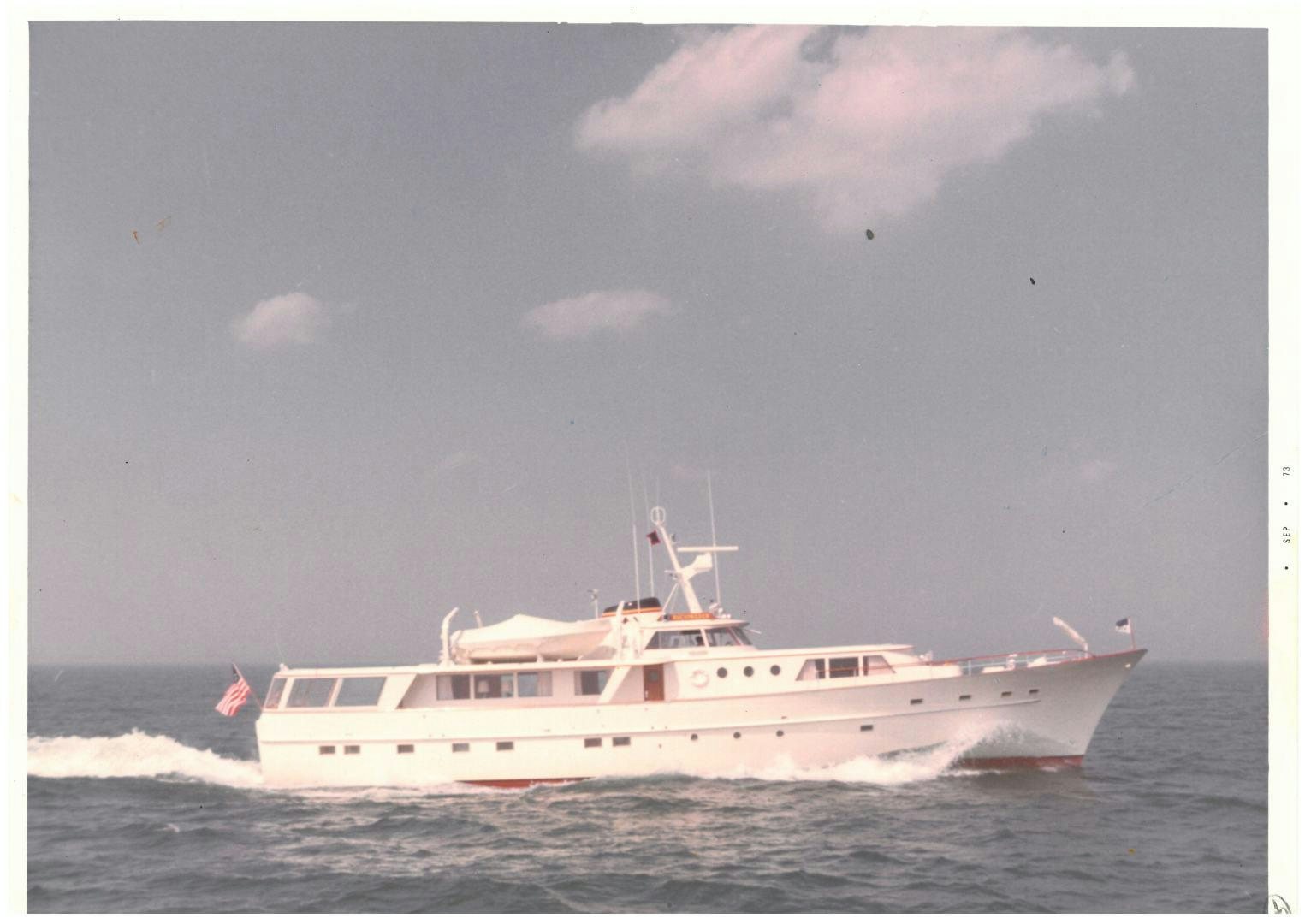 a boat on the water aboard CHANTICLEER Yacht for Sale