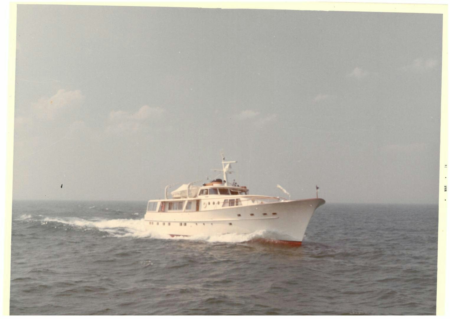 a boat on the water aboard CHANTICLEER Yacht for Sale