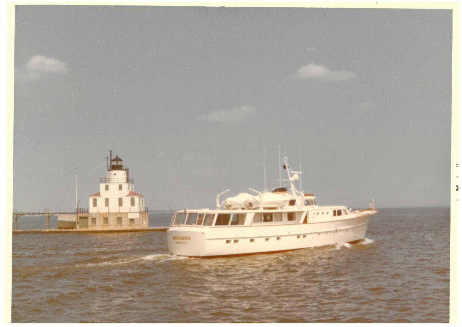 a couple of boats in the water aboard CHANTICLEER Yacht for Sale
