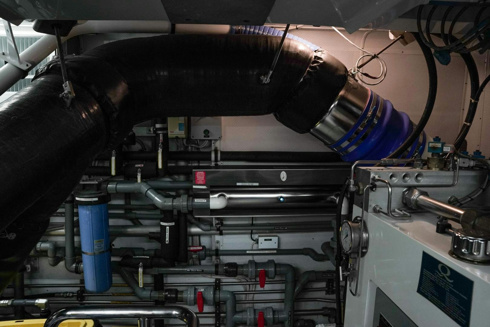 a close-up of a machine aboard RAISING DOUGH Yacht for Sale