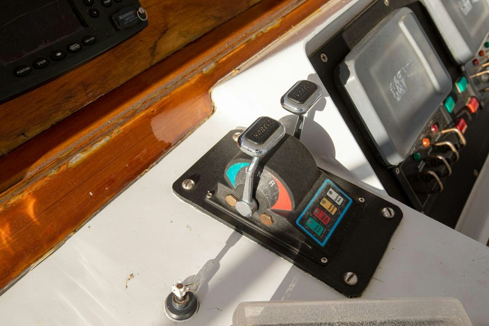 a close-up of a device aboard ZANTINO III Yacht for Sale