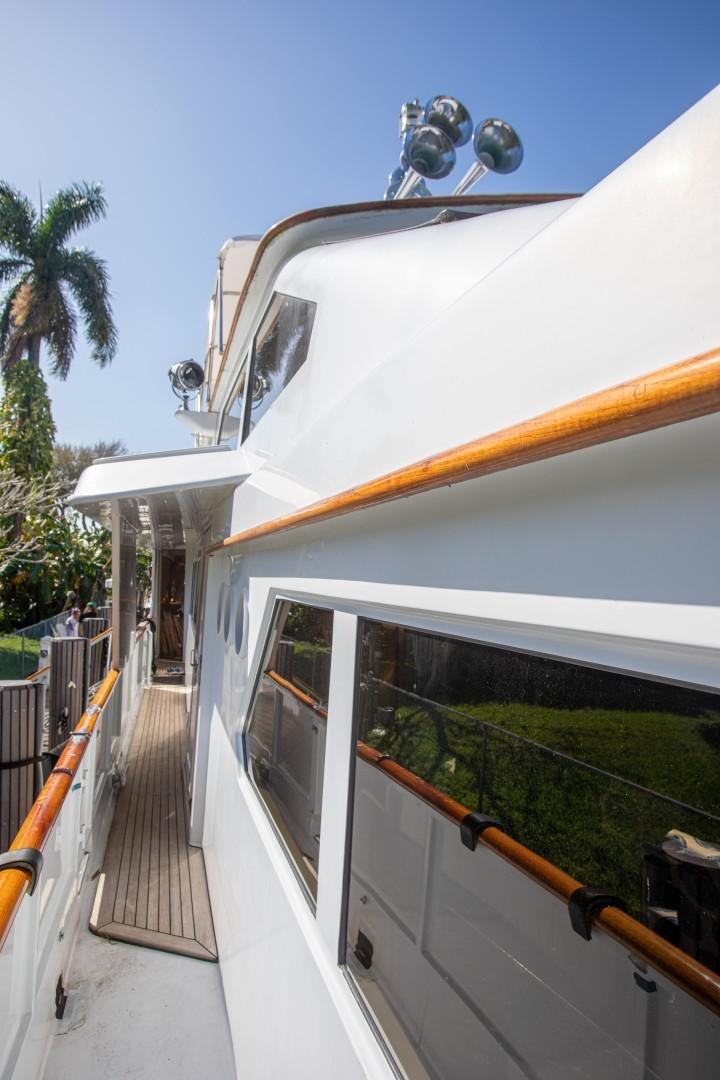 a boat on a deck aboard ZANTINO III Yacht for Sale