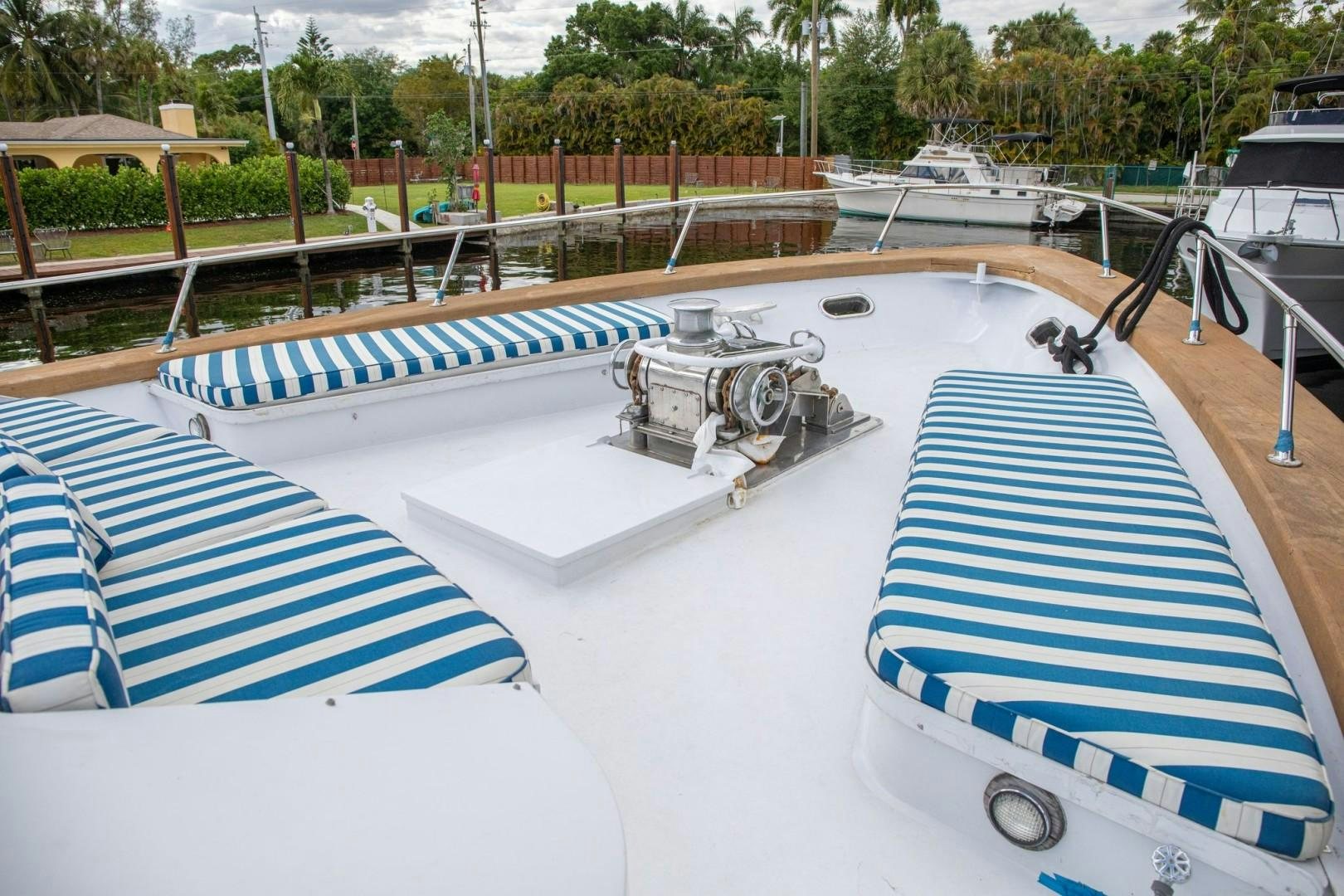 a large solar panel aboard ZANTINO III Yacht for Sale