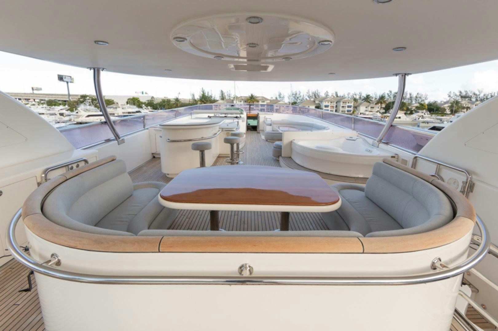 the inside of a boat aboard MR. CAT Yacht for Sale