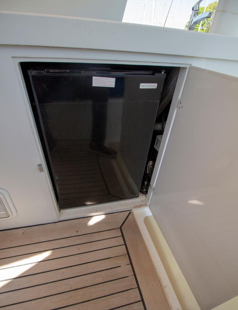 a machine on the counter aboard LIQUIDITY Yacht for Sale