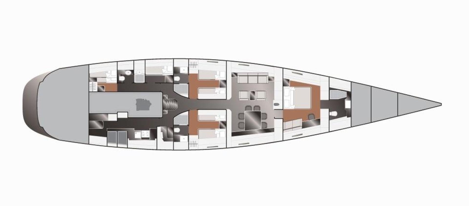 a close-up of a computer aboard DARK SHADOW Yacht for Sale