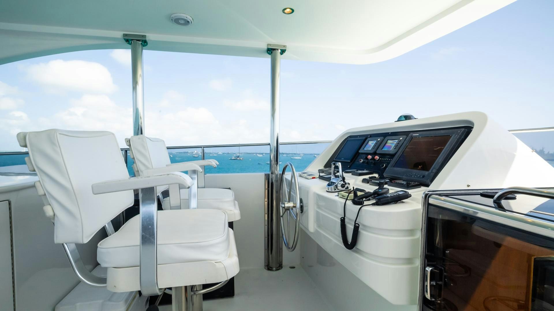 inside of a boat aboard VITESSE Yacht for Sale