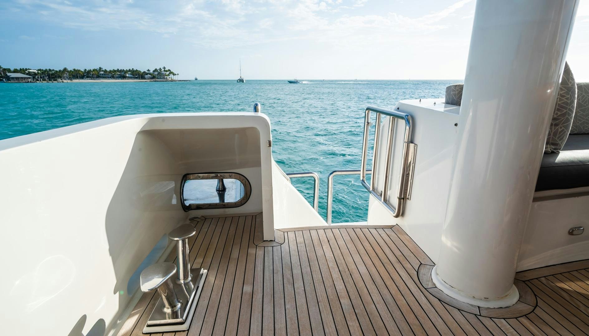 a boat on the water aboard VITESSE Yacht for Sale