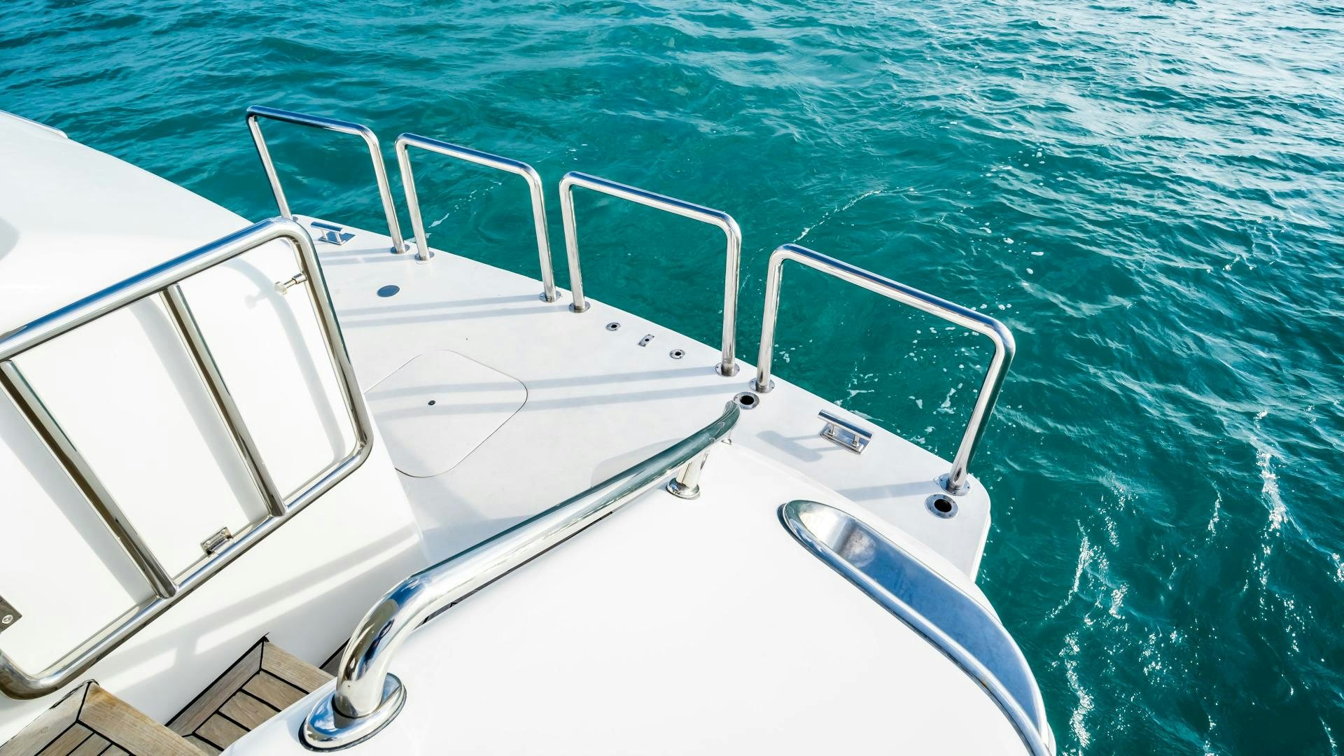 a boat on the water aboard VITESSE Yacht for Sale