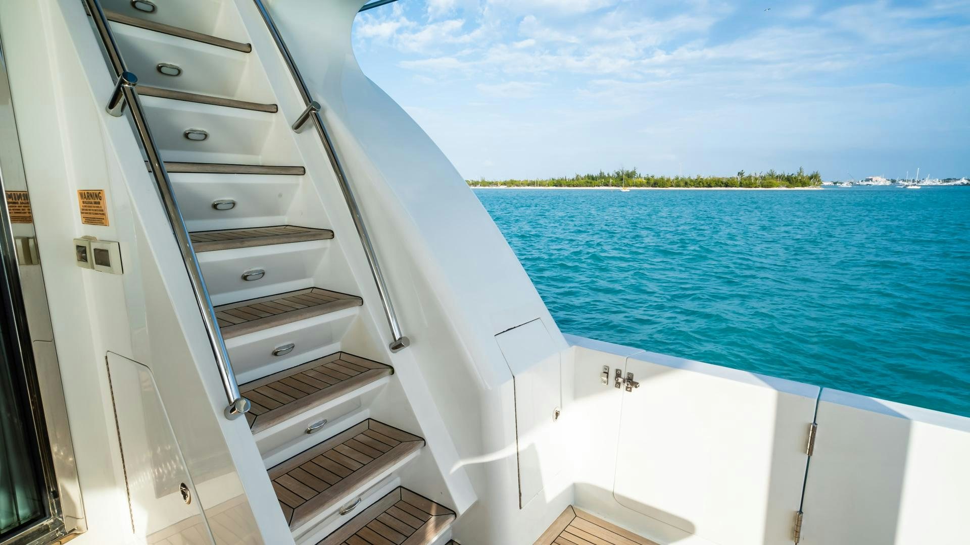 a boat on the water aboard VITESSE Yacht for Sale