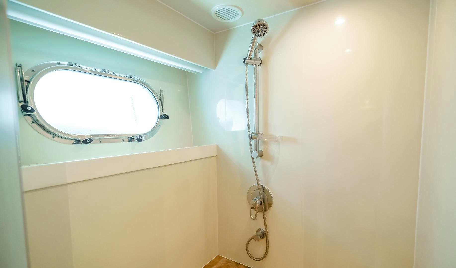 a door with a handle aboard VITESSE Yacht for Sale