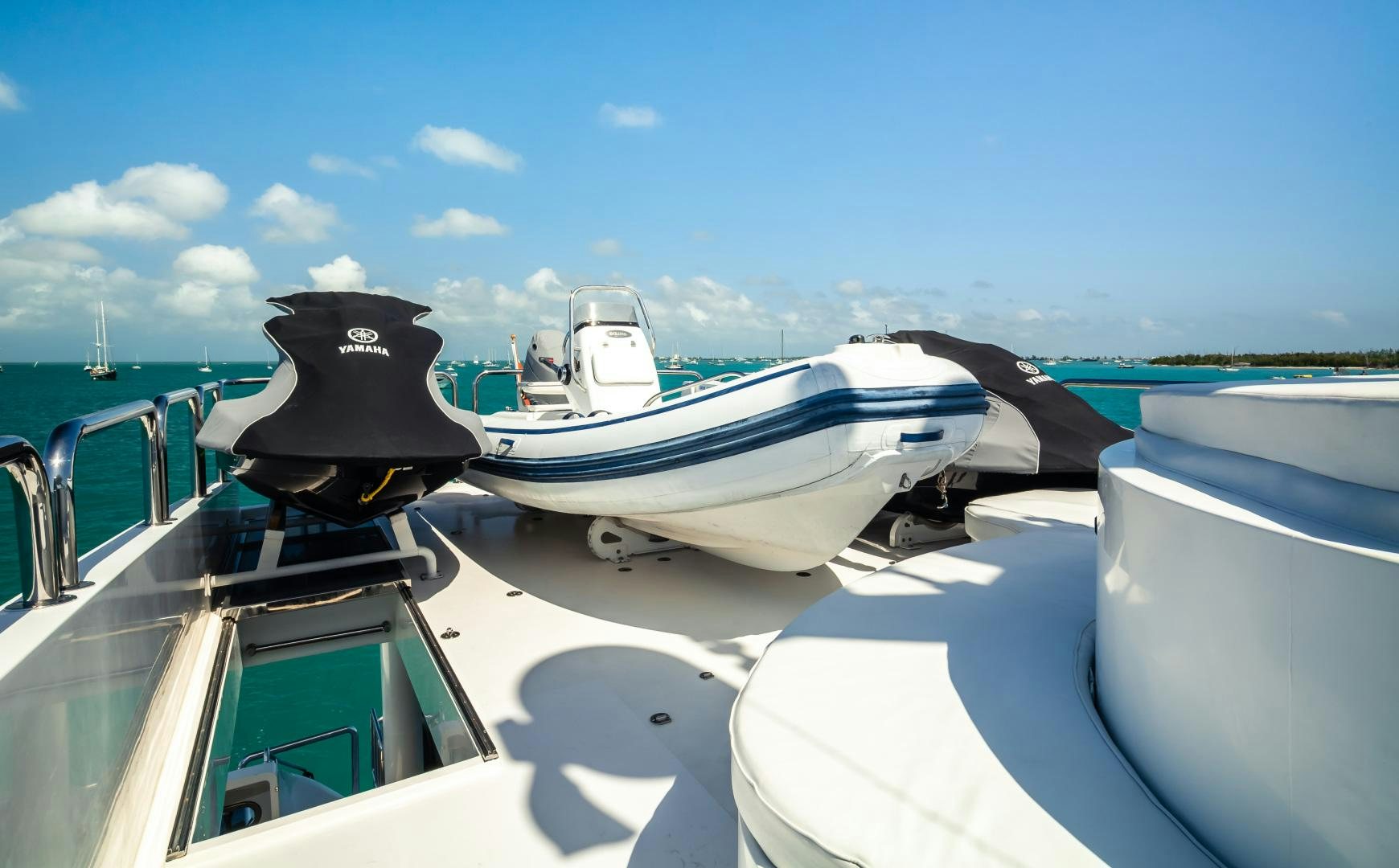 a boat on the water aboard VITESSE Yacht for Sale