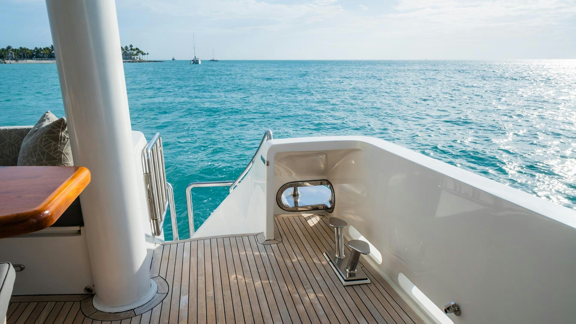 a boat on the water aboard VITESSE Yacht for Sale