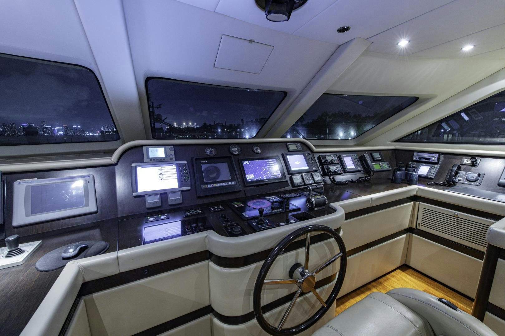 inside of a vehicle aboard RUTLI E Yacht for Sale