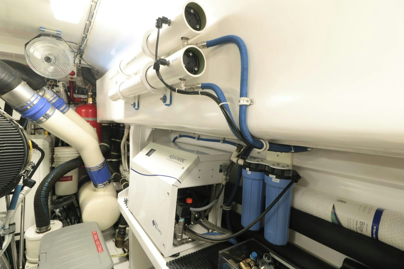 a machine with a blue handle aboard LADY CARMEN Yacht for Sale