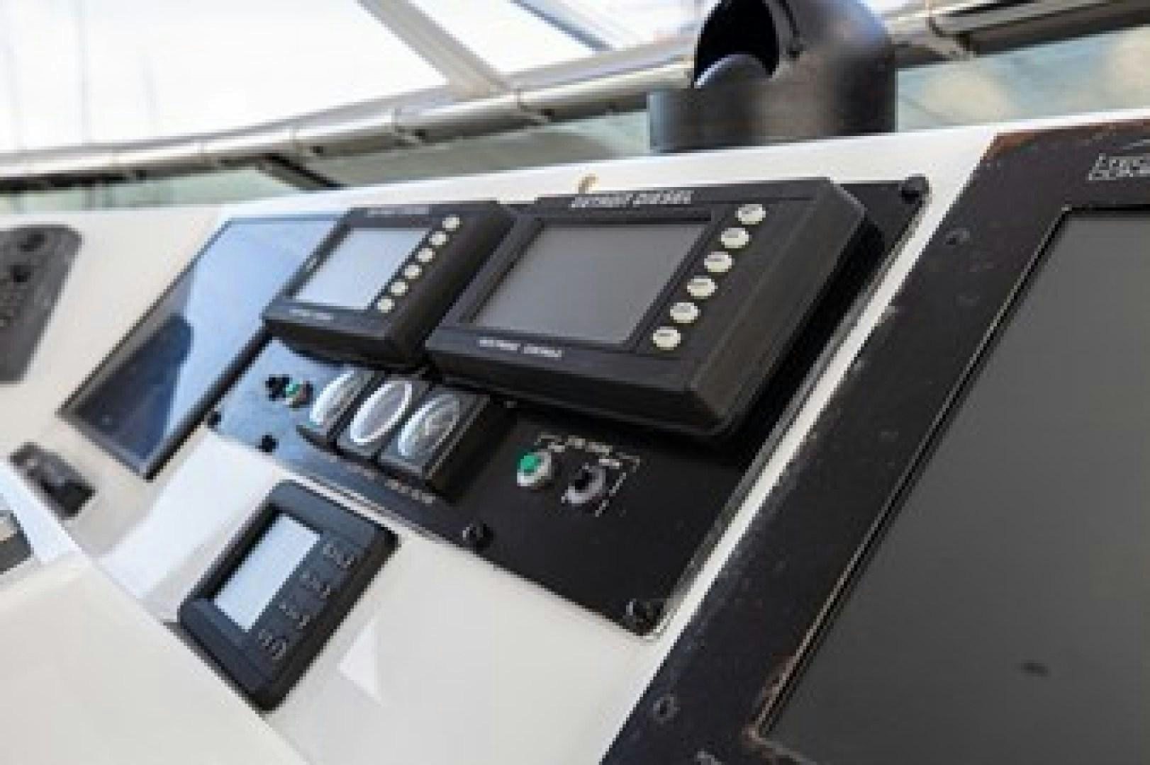 a close-up of a machine aboard TAIMA Yacht for Sale