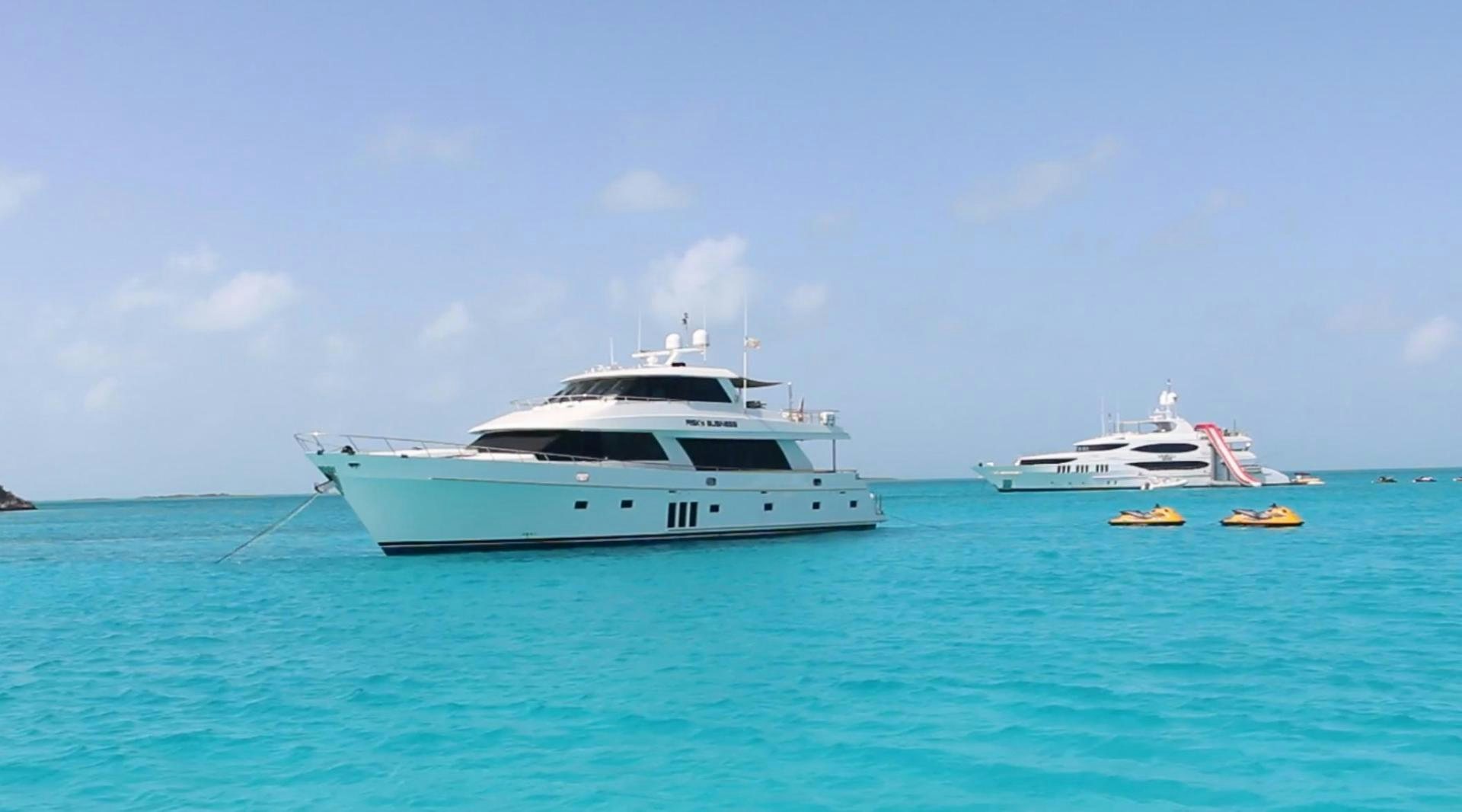 a couple of boats in the water aboard CLAYPEN Yacht for Sale