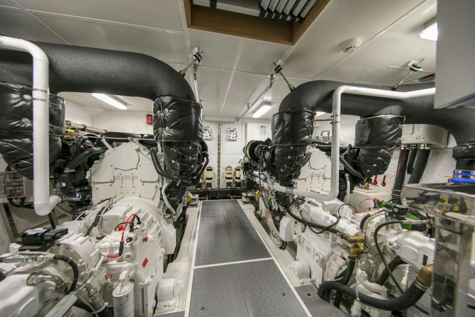 a large machine with many tubes aboard URSUS V Yacht for Sale