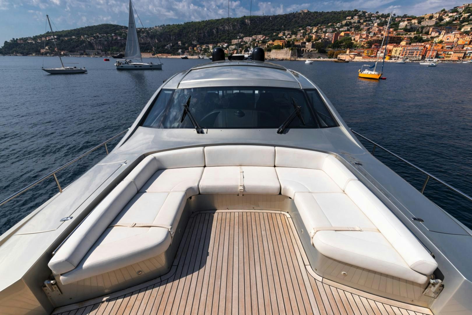 a boat on the water aboard LOUNOR Yacht for Sale