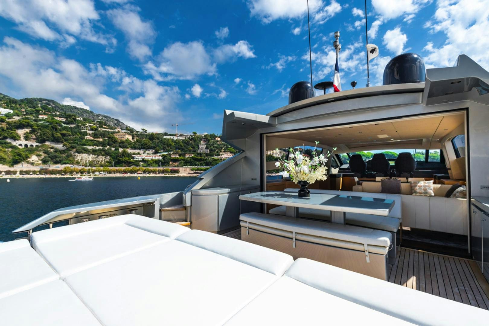 a boat on the water aboard LOUNOR Yacht for Sale