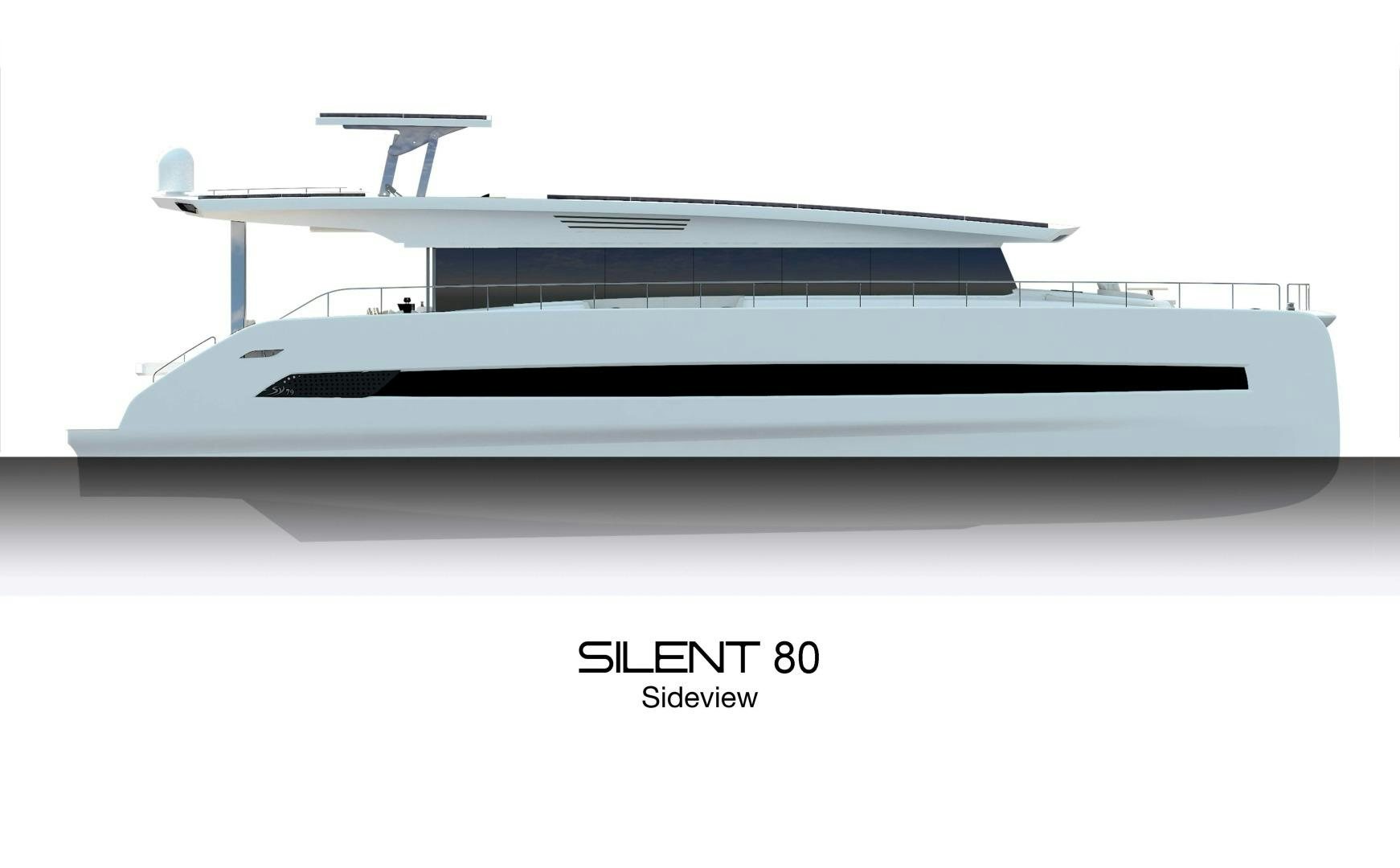 graphical user interface aboard SILENT 80 Yacht for Sale